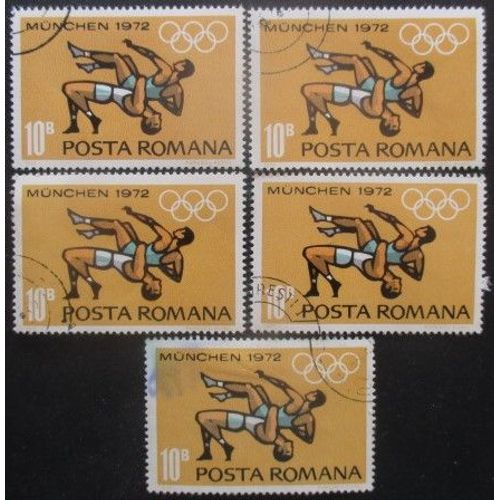 Roumanie N°2688 X 5 Oblitéré