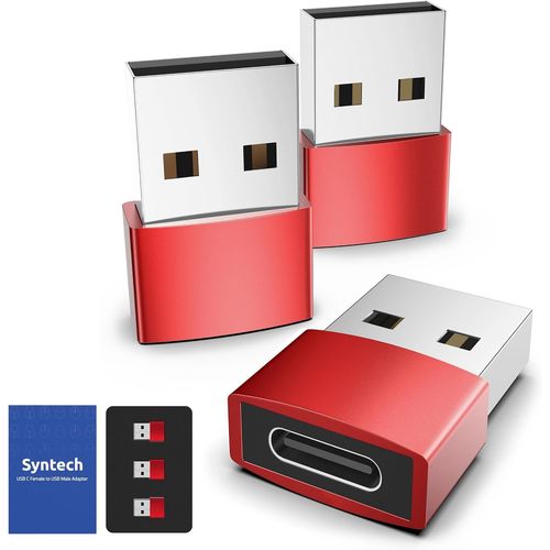 Adaptateur Usb A Vers Usb C Rouge
