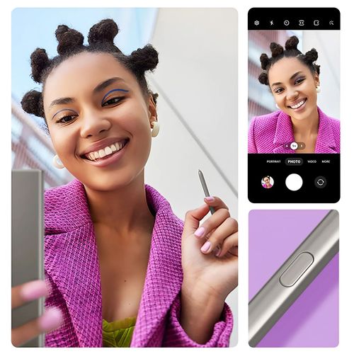 Samsung S Pen - Stylet actif - gris clair - pour Galaxy S25 Ultra