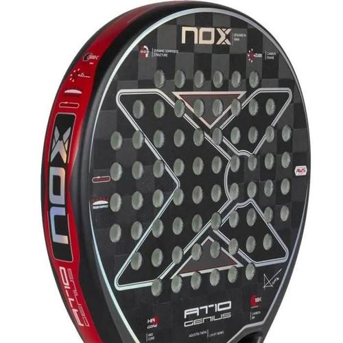 Raquette De Padel Nox Agustin Tapia At10 Luxury Genius 18k 2023 Noir