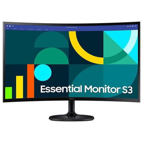 Samsung S27D360GAU - S36GD Series - écran LED - incurvé - 27" - 1920 x 1080 Full HD (1080p) @ 100 Hz - VA - 250 cd/m² - 3000:1 - 4 ms - HDMI, VGA - noir