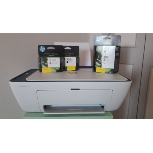 Imprimante HP DeskJet 2721e et JEUX de cartouches associées