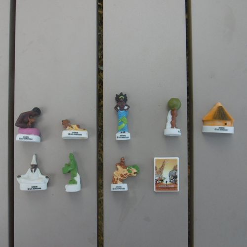 Lot Fèves Série De 9 Kirikou