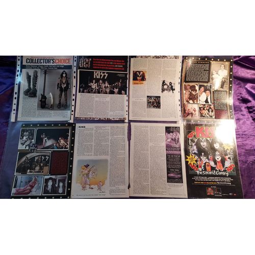 Kiss 16 Pages De Presse Usa Guitar World Playboy 2002 Lot 61