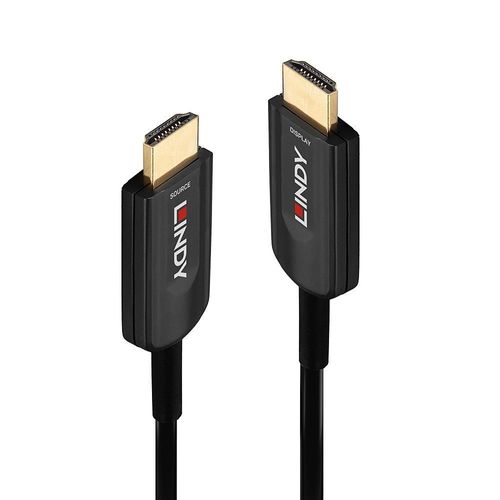 LINDY Câble HDMI Ultra High Speed hybride fibre optique, 15m