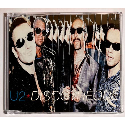 Cd - U2 - Discotheque (Pop Rock) [Cd Single - 1ere Édition Japon - 1997 - Phcr-8382 ]