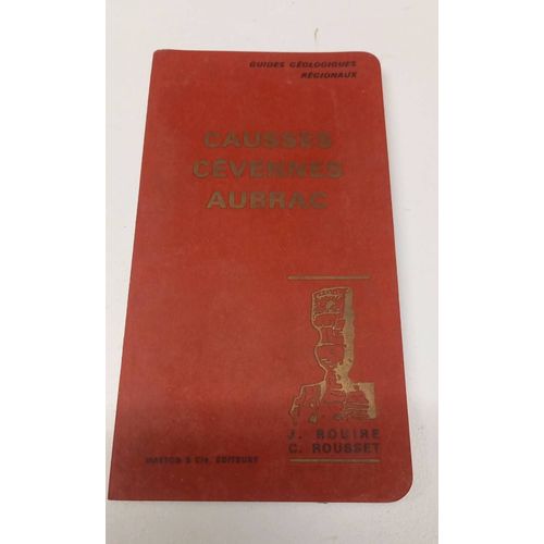 Guides Géologiques Régionaux Causses Cevennes Aubrac 1973