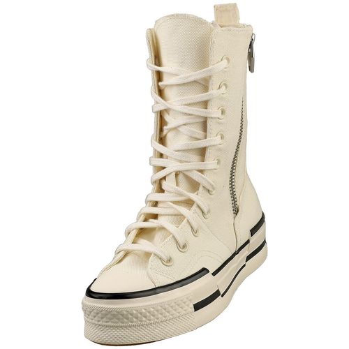 Converse Chuck 70 Plus X Hi Egret Noir Femmes