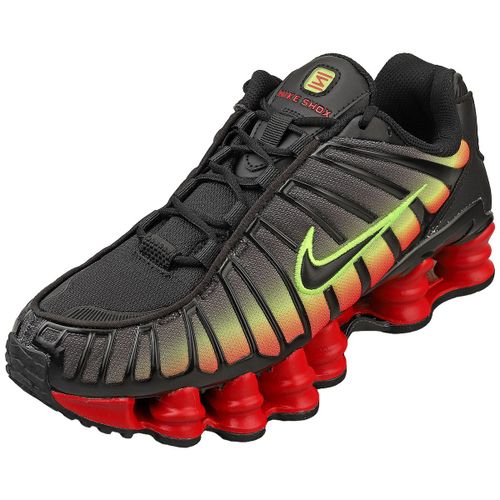 Chaussures Nike Shox Tl Noir Rouge