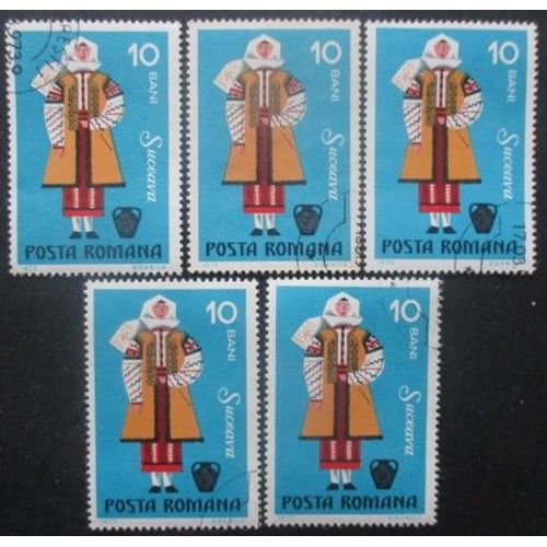 Roumanie N°2745 X 5 Oblitéré