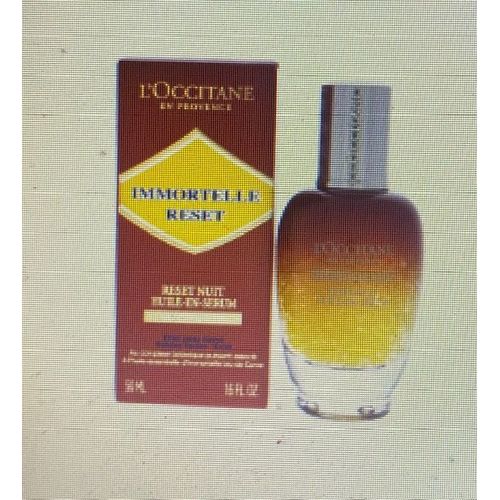 Immortelle Reset Overnight Oil-In Serum By Loccitane For Women 