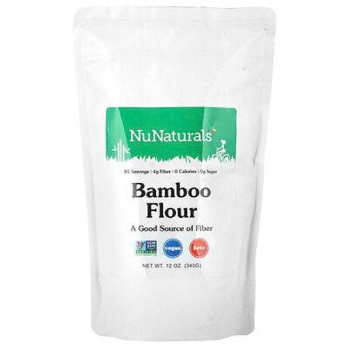 Nunaturals, Farine De Bambou, 340 G