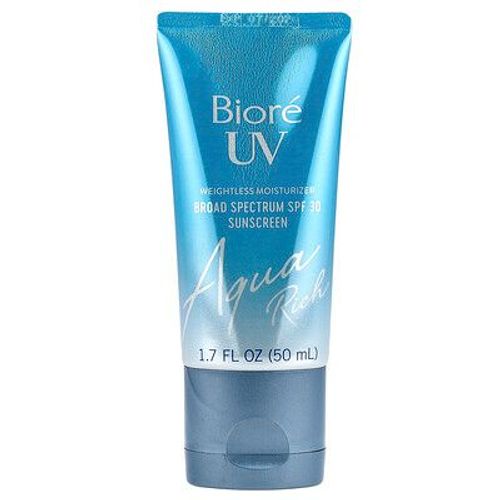 Biore, Uv Aqua Rich, Hydratant Léger, Fps 30, 50 Ml 
