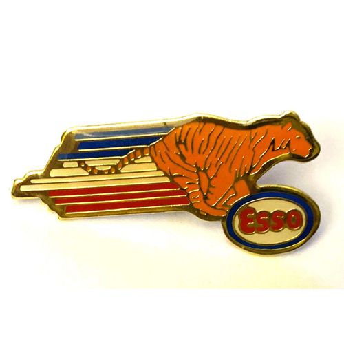 Pins Carburants Esso Le Tigre