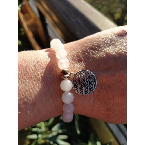 Bracelet En Quartz Rose