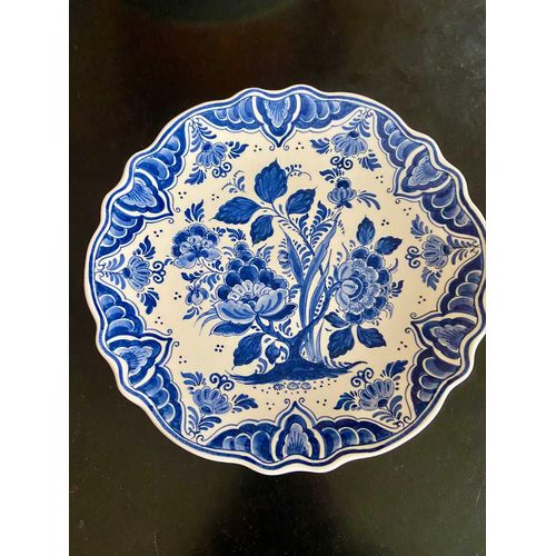 Assiette Murale Delft 