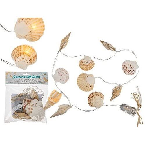 Guirlande - Lumineuse - Led - Coquillages - Plage - Salon - Chambre
