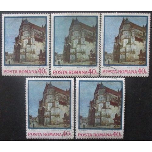 Roumanie N°2823 X 5 Oblitéré