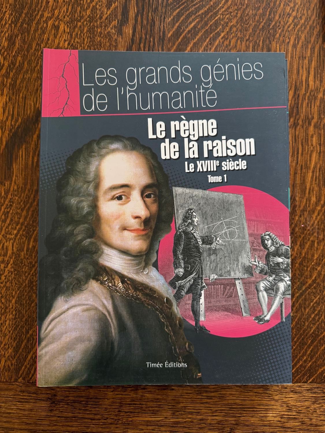 Lot De 6 Tomes De La Collection « Les Grands Génies De L’Humanité » Aux Éditions Timée. 