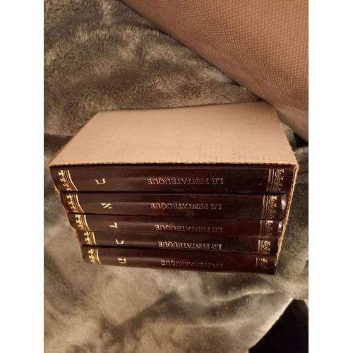 Le Pentateuque, 5 Volumes, Français-Hébreu, A. Barzani And Son Ltd, Books And Ritual Articles, Tel Aviv.