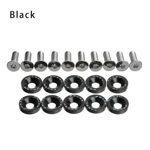 9 Pièces Pour Dualtron 123 Thunder Eagle, Fixations De Scooter, Vis De Guidon, Rondelles, Vis Décoratives De Voiture-Black