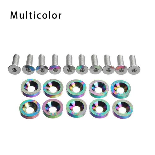 9 Pièces Pour Dualtron 123 Thunder Eagle, Fixations De Scooter, Vis De Guidon, Rondelles, Vis Décoratives De Voiture-Multicolor