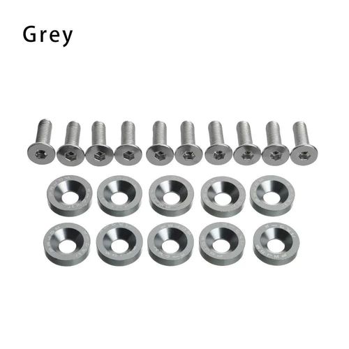 9 Pièces Pour Dualtron 123 Thunder Eagle, Fixations De Scooter, Vis De Guidon, Rondelles, Vis Décoratives De Voiture-Grey