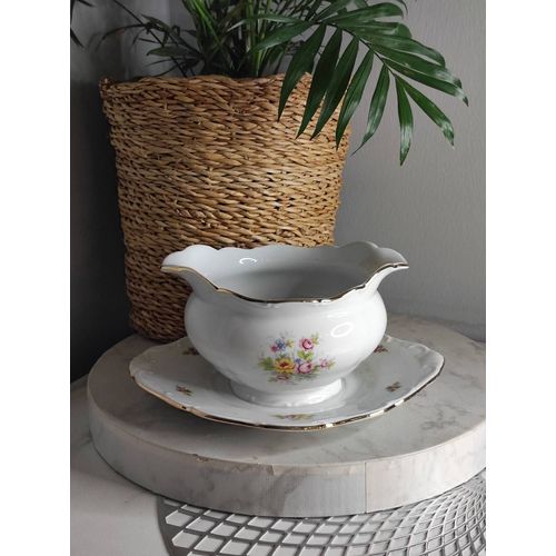 Saucière Porcelaine De Tchequoslovavie
