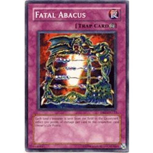 Fatal Abacus - Carte Piege  - Version Anglaise