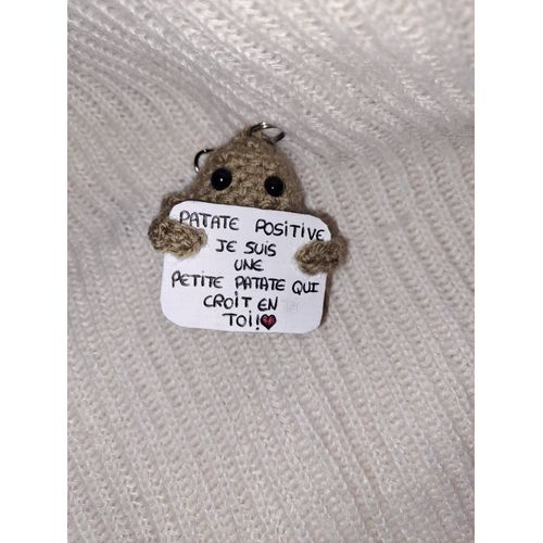 Patate Positive En Crochet Fait Main