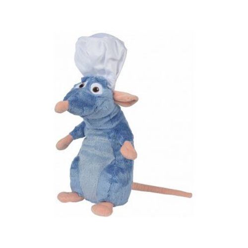 Peluche Xl Ratatouille 80 Cm : Rat Remy Chef De Cuisine - Set Grand Doudou Enfant Et Carte Animal