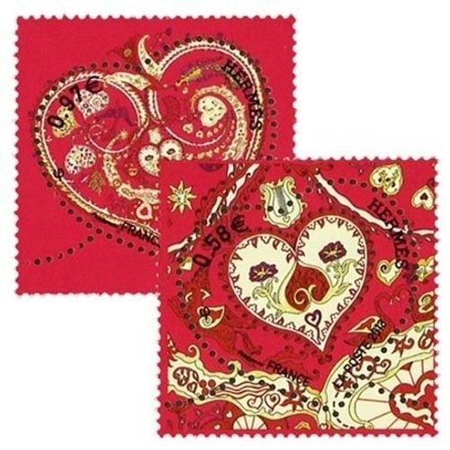 Saint Valentin : "De Tout Coeur" Hermès La Paire Année 2013 N° 4717 4718 Yvert Et Tellier Luxe