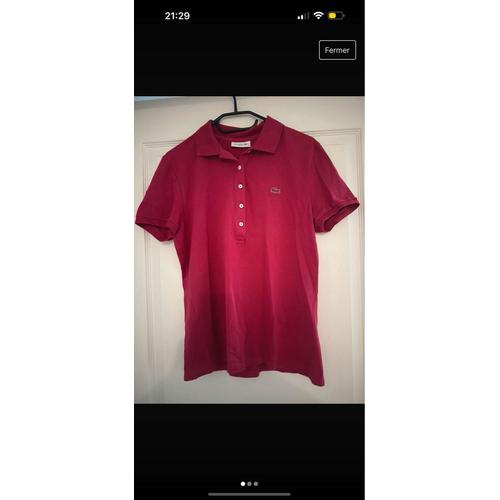 Polo Lacoste Femme Taille L 42