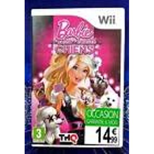 Jeu Wii Barbie Et Le Salon De Beauté Des Chiens /5 /X2