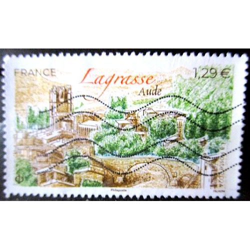 2024. Timbre: Lagrasse (Aude).