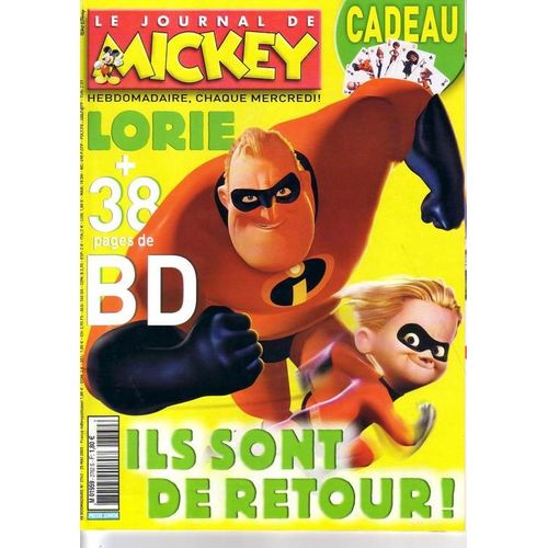 Le Journal  De  Mickey N° N°2762 : Il Sont  De  Retour'