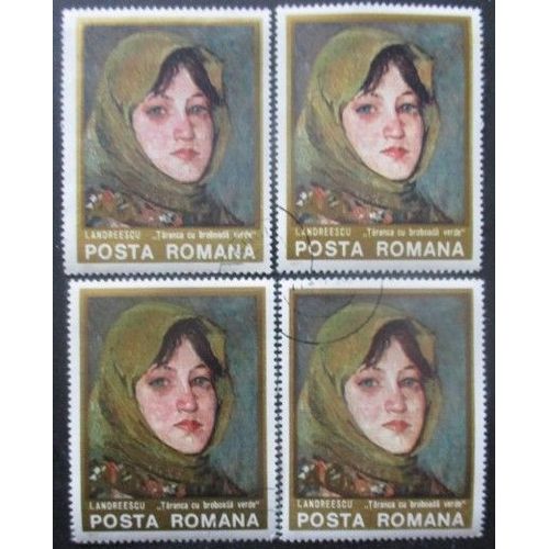 Roumanie N°2885 X 4 Oblitéré