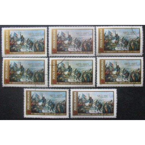 Roumanie N°2892 X 8 Oblitéré
