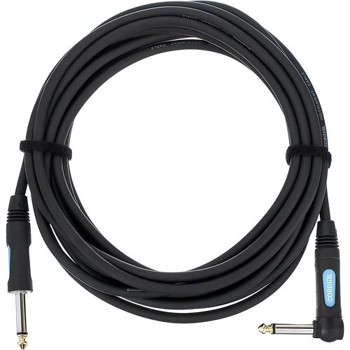 CABLES Câble guitare jack 6m droit/coudé CÂBLES INSTRUMENT Essentials Jack.[G116]