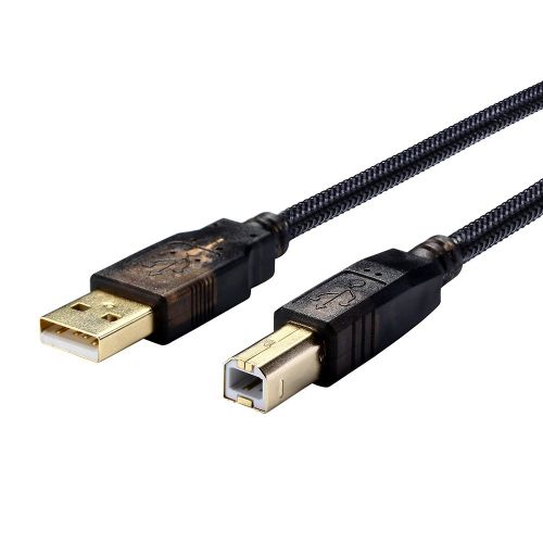 Câble Midi Usb A Vers Usb B Compatible Avec Instruments Piano, Contrôleur Midi, Clavier Midi, Enregistrement D'interface Audio, Microphone Usb Et Plus (7,5.[G955]