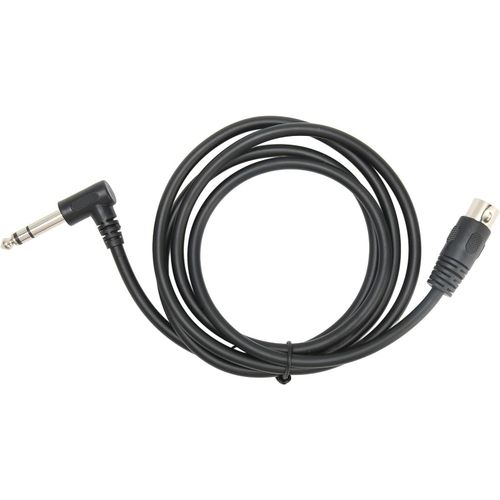 Câble D'extension Midi Din, Angle Droit 90 Degrés 6,35 Mm Mâle Vers Câble Midi Din 5 Broches Pour Clavier, Synthétiseurs, Orgue, Piano Électrique,.[G831]