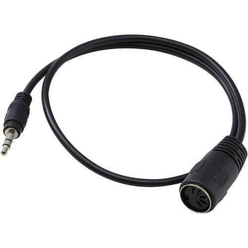 Câble Midi Din 5 Broches, Trs Stéréo Mâle 3,5 Mm Vers Din Mâle 5 Broches Pour Systèmes Stéréo Bang & Olufsen, Naim, Quad.Stereo (0,5 M, Din.[G591]