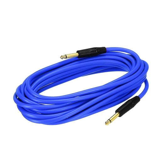 Guitare Pic Instrument Câble 19.69 Pieds 1/4 Pouce À 1/4 Pouce Trs Droit À Droit Angle Électrique Bass Câble Corde Pour Guitare Pic Bass.[G875]