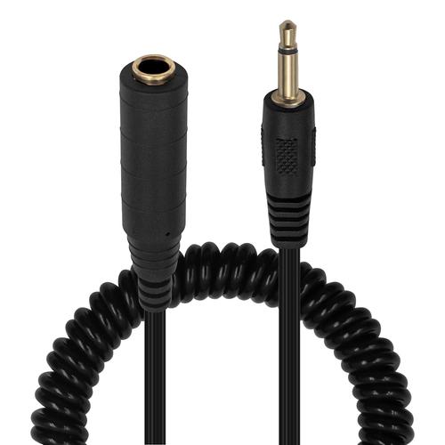 Câble Audio 6,35 Mm Vers 3,5 Mm, Câble Audio Mono 6,35 Mm Femelle Vers 3,5 Mm Mâle Mono Avec Connecteur Plaqué Or Pour Câble À Ressort Pour Guitare, Synthétiseurs, Amplificateur, Piano,.[G906]