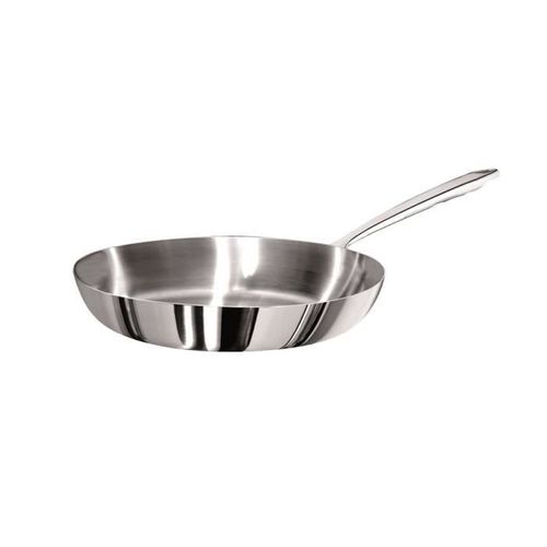 Poêle Induction Aluinox Finition Miroir 28 Cm - Tompress