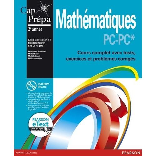Mathématiques Pc-Pc* - Cours Complet Avec Tests, Exercices Et Problèmes Corrigés (1 Dvd)