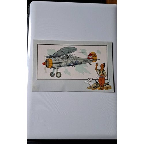 Fiche (N°1)Tintin Série Aviation Guerre 39-45