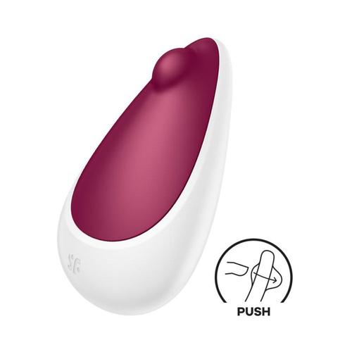 Stimulateur Clito Stimulateur De Clitoris Spot On 3 Cerise Satisfyer