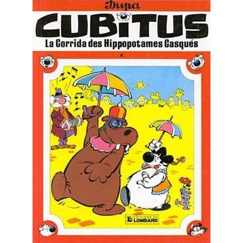 Cubitus Tome 4 : La Corrida Des Hippopotames Casques