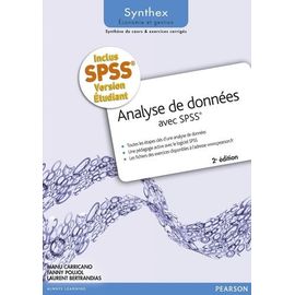 Analyse De Données Avec Spss - Avec Logiciel Spss Version Étudiante Pour Windows (1 Cd-Rom)